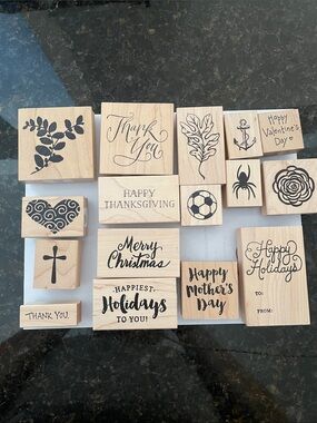 Stamps from the Paper Source